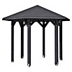 SKAN HOLZ Pavillon Nancy 1 (L x B: 312 x 360 cm, Schiefergrau) | BAUHAUS