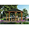 SKAN HOLZ Pavillon Nice 2 (L x B: 484 x 484 cm, Holz, Nussbaum) | BAUHAUS