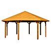 SKAN HOLZ Pavillon Nice 4 (L x B: 630 x 630 cm, Eiche hell) | BAUHAUS