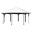 SKAN HOLZ Pavillon Nice 4 (L x B: 630 x 630 cm, Weiß) | BAUHAUS