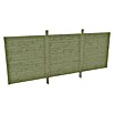 SKAN HOLZ Rückwand (L x H: 550 x 200 cm, Grün, Passend für: Skan Holz Carports) | BAUHAUS