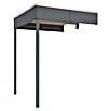 SKAN HOLZ CrossCube Gartenhaus-Anbau Crosscube (B x H: 168 x 223 cm, Passend für: Skan Holz Crosscube Gartenhäuser Sydney/Brisbane 2, Schiefergrau) | BAUHAUS