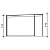 SKAN HOLZ Gartenhaus Tokio 2 (Außenmaß inkl. Dachüberstand (B x T): 340 x 440 cm, Holz, Natur, 11,56 m², Einschalig) | BAUHAUS