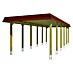 SKAN HOLZ Carport Spreewald 