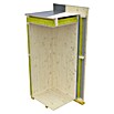 SKAN HOLZ Gartenhaus Tokio 2 (Außenmaß inkl. Dachüberstand (B x T): 340 x 440 cm, Holz, Schiefergrau, 11,56 m², Doppelschalig) | BAUHAUS