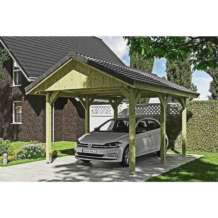SKAN HOLZ Carport Wallgau