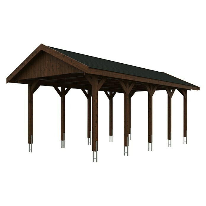 Skan Holz Regenrinnen-Set (Länge: 812 cm, Passend für