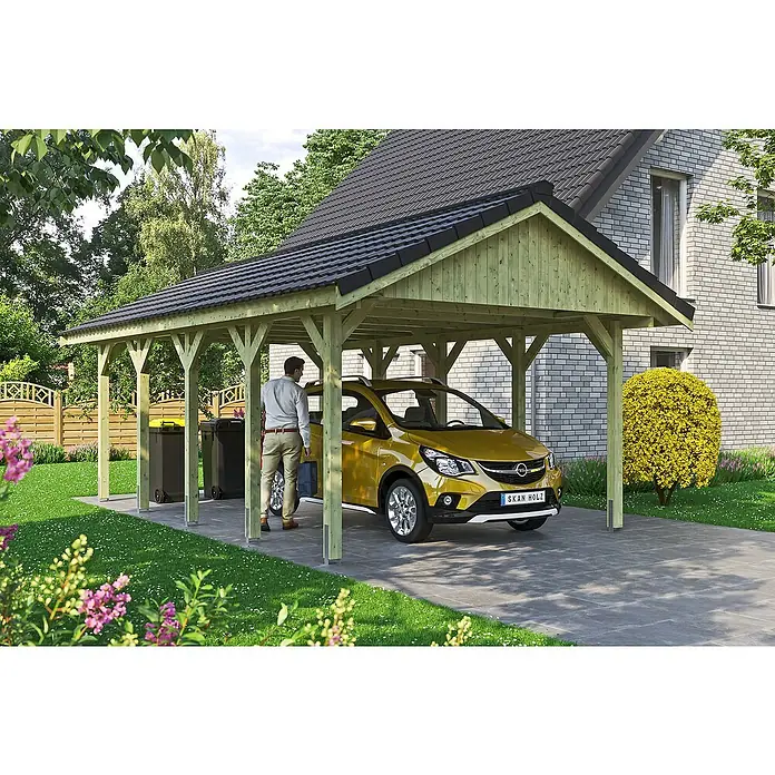 SKAN HOLZ Carport Wallgau