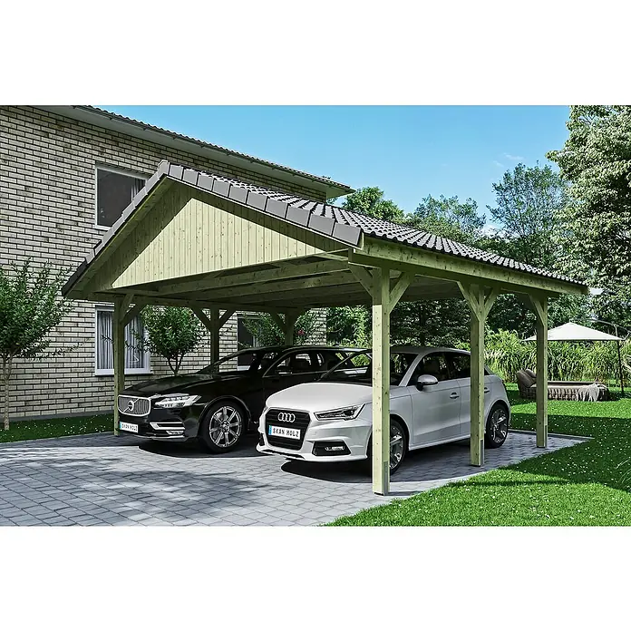 SKAN HOLZ Carport Wallgau