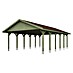 SKAN HOLZ Carport Wallgau 