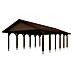 SKAN HOLZ Carport Wallgau 