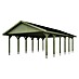 SKAN HOLZ Carport Wallgau 