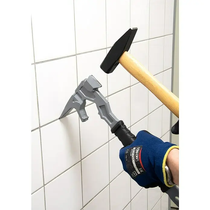 Wisent Abbruchwerkzeug - 380 mm, AHS-Stahl - Der Fliesenentferner mit Hammeransicht. Professionelles Werkzeug zum einfachen Entfernen von Fliesen.