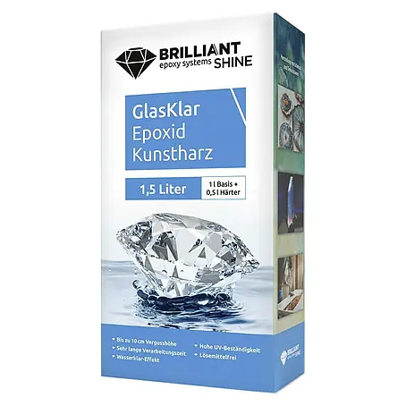 Epoxidharz Kunstharz Brilliant Shine