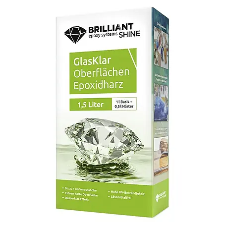 Epoxidharz Oberflächenharz Brilliant Shine