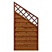 Andrewex Sichtschutzelement Hamburg (90 x 120/180 cm, Teak) | BAUHAUS