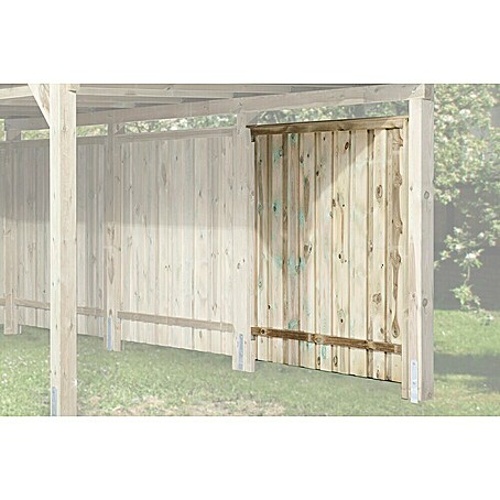 Weka Seitenwand (Passend für: Weka Carport Optima)