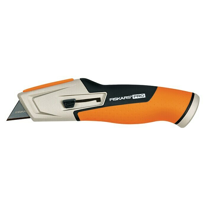 Fiskars CarbonMax Universalmesser5 Klingenpositionen Left Side View