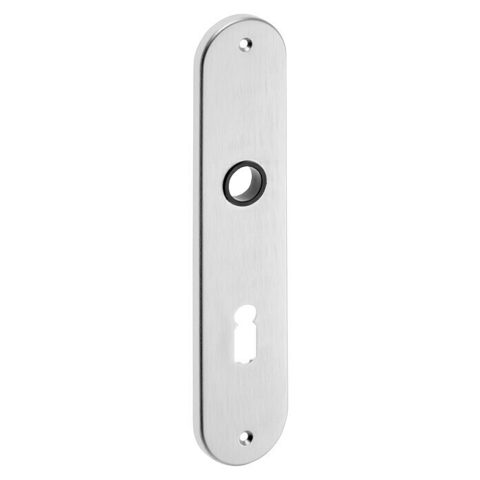 Portaferm Langschild Oval (Distanznorm: 72 mm, Buntbart, Silber)