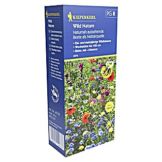Kiepenkerl Blumensamenmischung (Wild Nature, Verschiedene Sorten, Blütezeit: Juli, 100 m²)