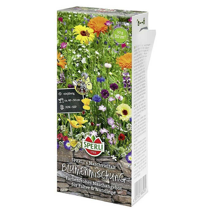 Bloemzadenmix Veelvoudige snacks (Verschillende soorten, Verschillende kleuren, 30 m²) | BAUHAUS