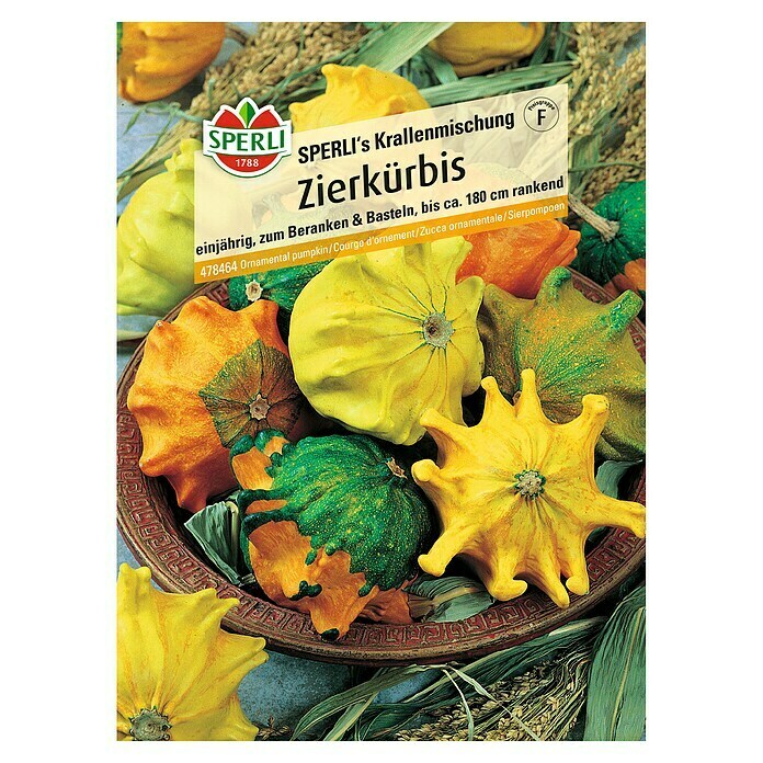 Sperli Saatgut Zierkürbis (Krallenmischung)