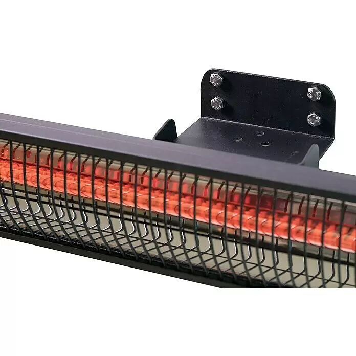 Sunred Royal Diamond Wandheizstrahler Dark - 2.500 W, 81,7 x 10 x 14,1 cm - Detailaufnahme