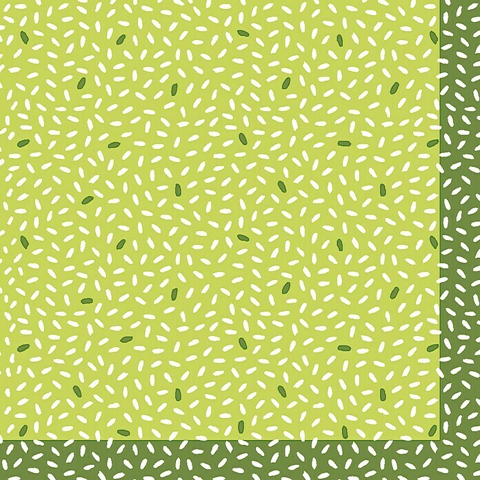 Duni Serviette20 Stk., 24 x 24 cm, Rice Green Top View