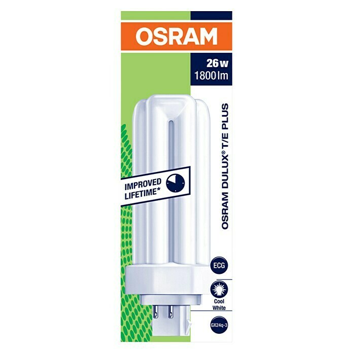 Osram Spaarlamp (26 W, GX24q-3, Koud wit, Energielabel: A)