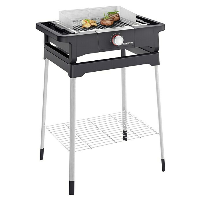 Severin Elektrogrill PG 8124 Style Evo S2,5 kW, Hauptgrillfläche: 41,5 x 24 cm Diagonal View