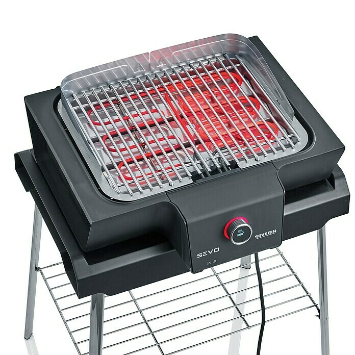 Severin Elektrogrill PG 8119 Sevo GS3 kW, Hauptgrillfläche: 41,5 x 31,5 cm Detail Shot