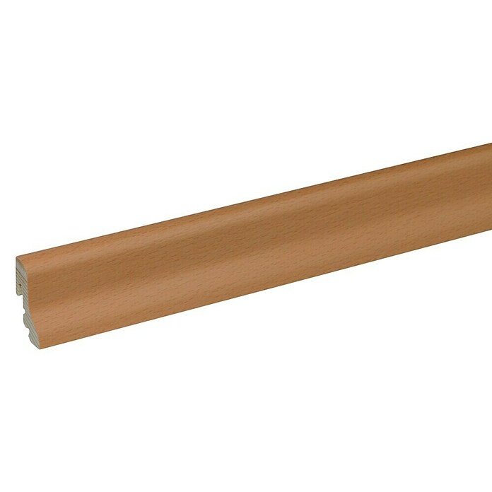 Profiles and more Furnierleiste SU18L Buche gedämpft (2,5 m x 18,5 mm x 38,5 mm, Geschwungen)
