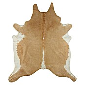 Esbeco Alfombra de piel de vaca (Marrón/Blanco, Superficie aprox.: 3 m² - 4 m²)
