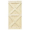 Radex Holzschiebetür Barn Door Loft Rustic (95 x 210 cm, Kiefer, Natur, Motiv: XX) | BAUHAUS