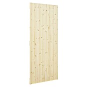 Radex Holzschiebetür Barn Door Loft Rustic (95 x 210 cm, Kiefer, Natur, Motiv: Z) | BAUHAUS