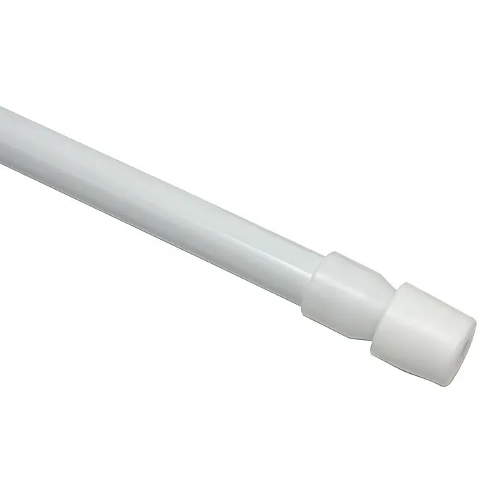 Gardinia Spannstange (Weiß, Auszugslänge: 45 cm - 65 cm, Gesamtstückzahl: 2 Stk.)