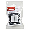 Legrand Valena Next Conmutador doble (Aluminio, Colocar, Plástico, 10 A) | BAUHAUS