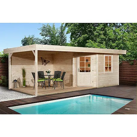 Weka  Gartenhaus Designhaus 213 B+