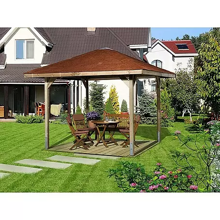 Weka Standard-Pavillon Gartenoase 651