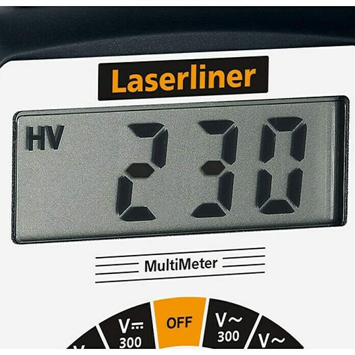 Laserliner Digital-MultimeterMessbereich Wechselspannung: 200 V - 300 V Detail Shot