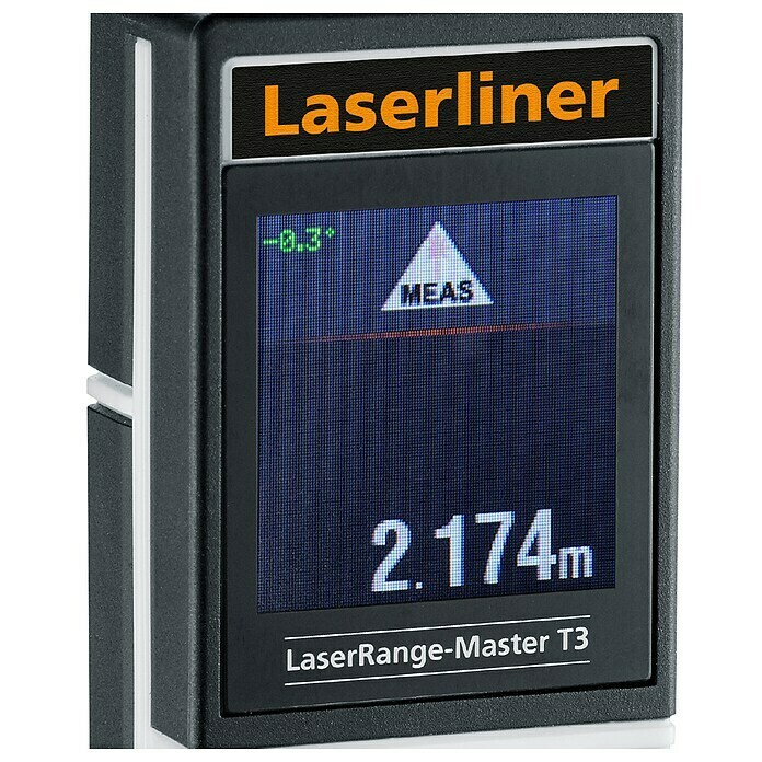 Laserliner Laserentfernungsmesser T3Messbereich: 0,2 - 30 m Detail Shot