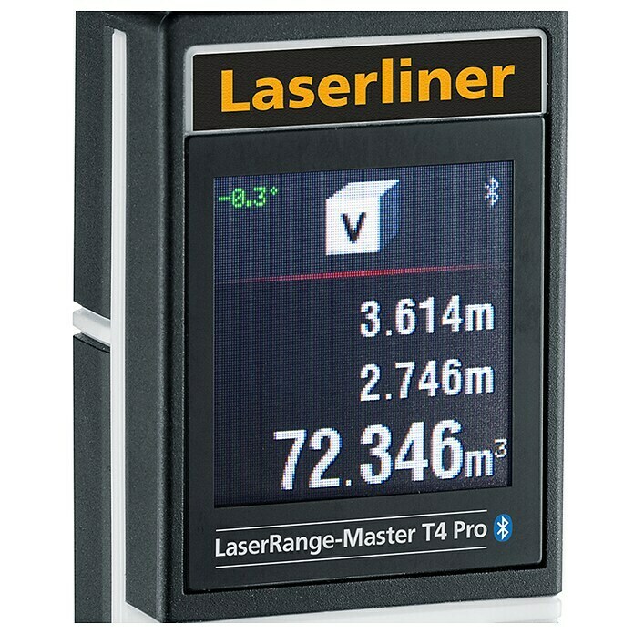 Laserliner Laserentfernungsmesser LaserRange Master T4 (Messbereich: 0,2 - 40 m)