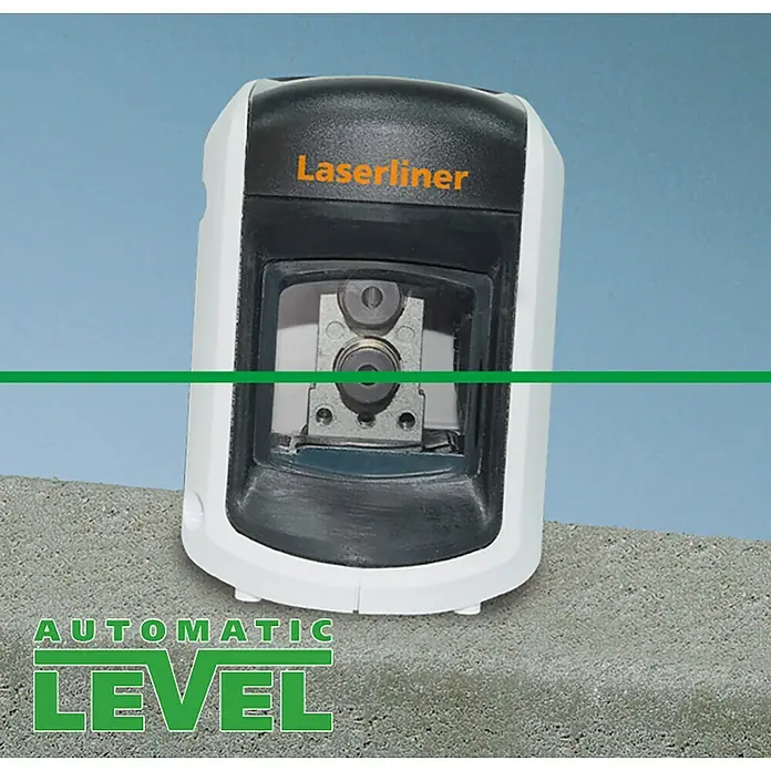 Laserliner Kreuzlinienlaser SmartVision Set - Max. Arbeitsbereich: 20 m - Laserliner Automatik-Nivelliergerät, ideal für präzise Ausrichtung und Nivellierung im Innen- und Außenbereich. Zuverlässig und einfach zu bedienen.