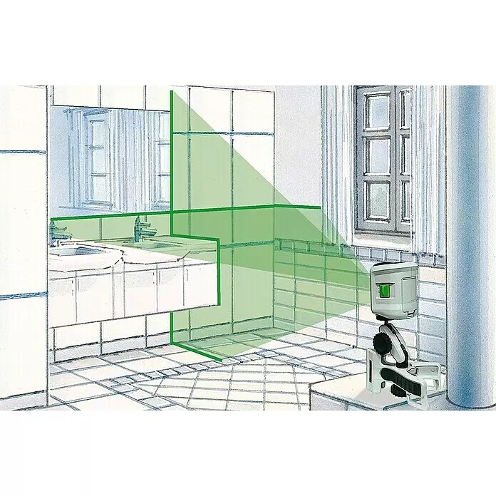 Laserliner Kreuzlinienlaser SmartVision Set - Max. Arbeitsbereich: 20 m - Anwendungsbeispiel
