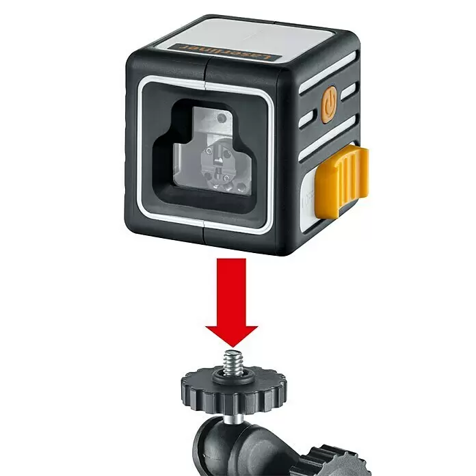 Laserliner Kreuzlinienlaser CompactCube 3 - Max. Arbeitsbereich: 15 m - Anwendungsbeispiel