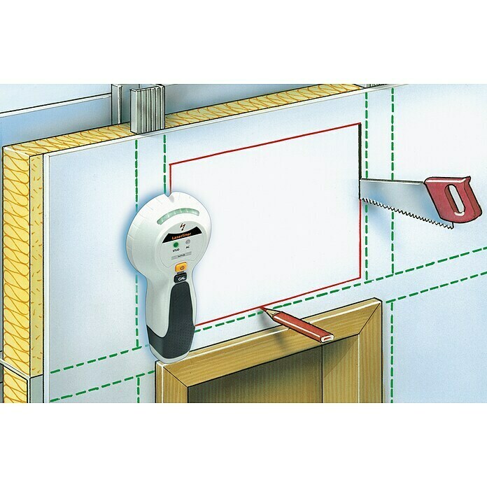 Laserliner Ortungsgerät StarFinderErfassungstiefe: Max. 40 mm Holz/Metall Use Shot
