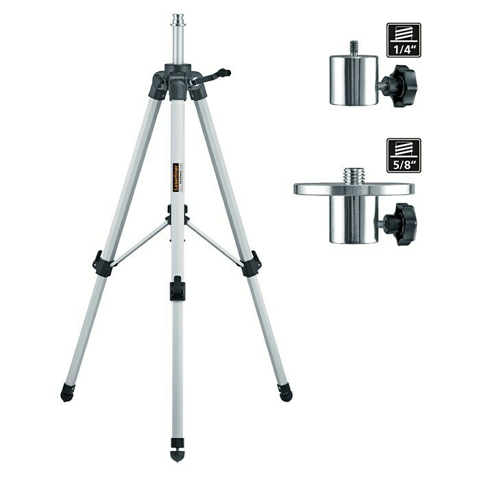 Laserliner Stativ VarioStandHöhenverstellung: 57 - 122 cm, Stativ-Gewinde: ¼″ Front View