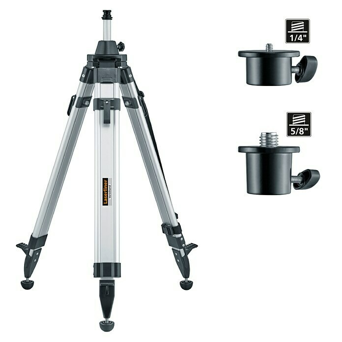 Laserliner Stativ VarioStandHöhenverstellung: 93 - 180 cm, Stativ-Gewinde: ¼″ Front View