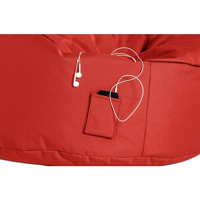 Sitzsack Swing Scuba Set inkl. Dotcom95 x 90 cm, Rot, 100 % Polyester/100 % Polyvinylchlorid Detail Shot