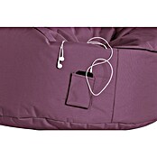 Sitzsack Swing Scuba Set inkl. Dotcom (95 x 90 cm, Aubergine, 100 % Polyester/100 % Polyvinylchlorid)